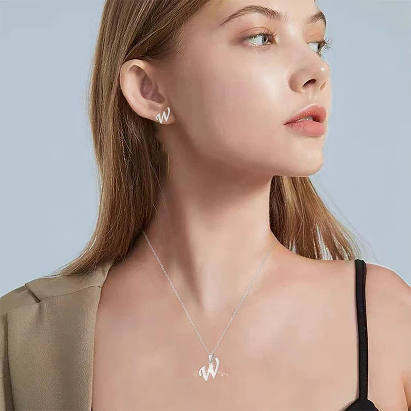 Gepersonaliseerde ketting met initiaalhanger