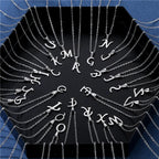Gepersonaliseerde ketting met initiaalhanger