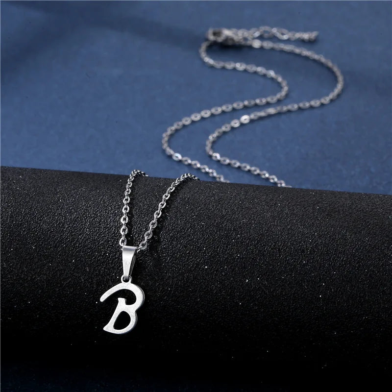 Gepersonaliseerde ketting met initiaalhanger b