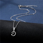 Gepersonaliseerde ketting met initiaalhanger d