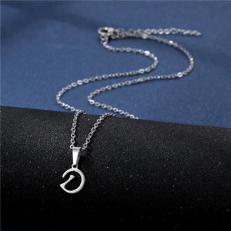 Gepersonaliseerde ketting met initiaalhanger d