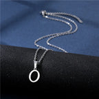 Gepersonaliseerde ketting met initiaalhanger o