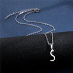 Gepersonaliseerde ketting met initiaalhanger s