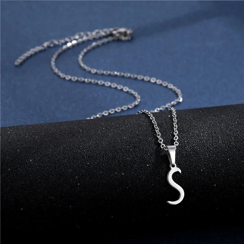 Gepersonaliseerde ketting met initiaalhanger s