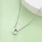 Ketting met initiaalhanger - letter 