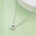 Ketting met initiaalhanger - letter 