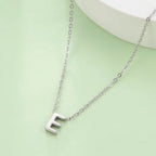 Ketting met initiaalhanger - letter 