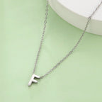 Ketting met initiaalhanger - letter 