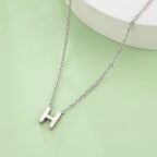 Ketting met initiaalhanger - letter 