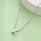 Ketting met initiaalhanger - letter 