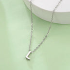 Ketting met initiaalhanger - letter 