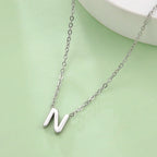 Ketting met initiaalhanger - letter 