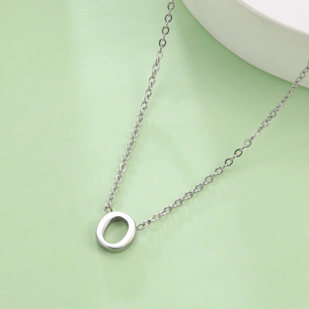 Ketting met initiaalhanger - letter 