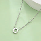 Ketting met initiaalhanger - letter 