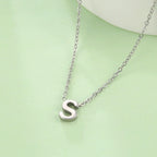 Ketting met initiaalhanger - letter 