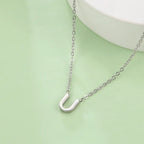 Ketting met initiaalhanger - letter 