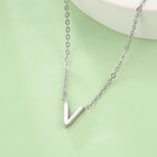 Ketting met initiaalhanger - letter 