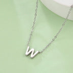 Ketting met initiaalhanger - letter 