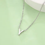 Ketting met initiaalhanger - letter 