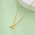 Ketting met initiaalhanger - letter 