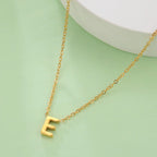Ketting met initiaalhanger - letter 