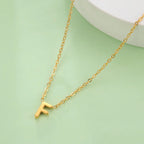 Ketting met initiaalhanger - letter 