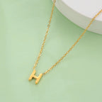 Ketting met initiaalhanger - letter 