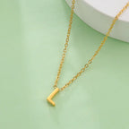 Ketting met initiaalhanger - letter 