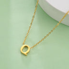 Ketting met initiaalhanger - letter 