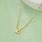 Ketting met initiaalhanger - letter 