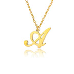 Ketting met initiaalhanger voor dames a