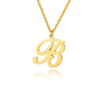 Ketting met initiaalhanger voor dames b