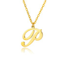 Ketting met initiaalhanger voor dames p