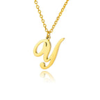 Ketting met initiaalhanger voor dames y