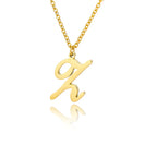 Ketting met initiaalhanger voor dames z