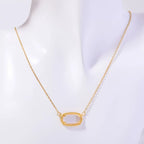 Collier avec Pendentif en Crystal Coloré Signe du Zodiaque