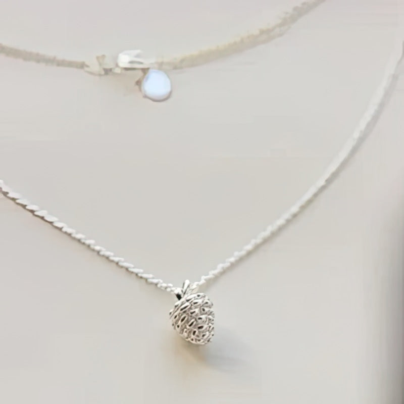 Ketting met Dennenappel Hanger 