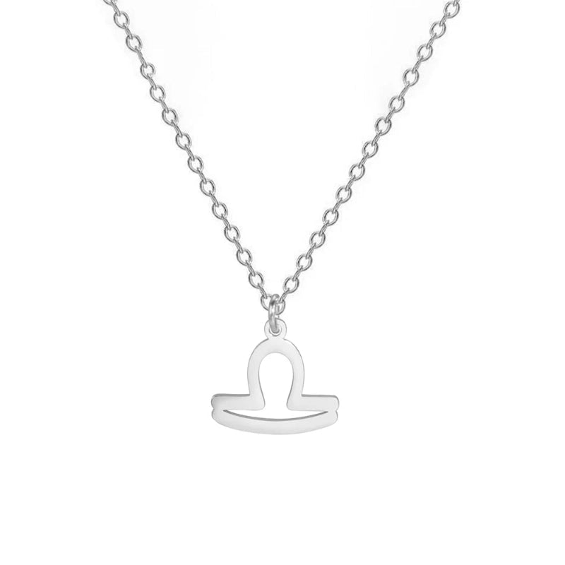 Collier avec Pendentif Dorés Signe du Zodiaque