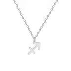 Collier avec Pendentif Dorés Signe du Zodiaque