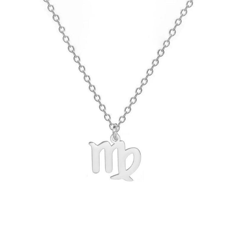 Collier avec Pendentif Dorés Signe du Zodiaque
