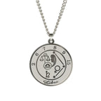 Collier avec Pendentif Signe du Zodiaque Astrologique Homme ou Femme