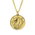 Collier avec Pendentif Signe du Zodiaque Astrologique Homme ou Femme