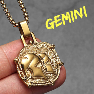 Collier avec Pendentif Signe du Zodiaque