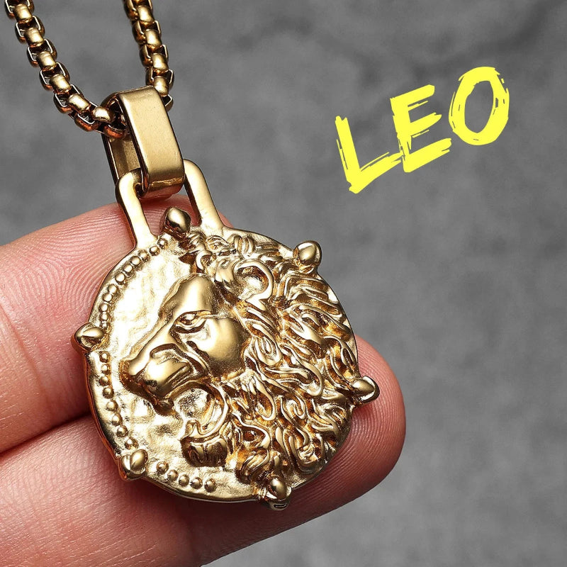 Collier avec Pendentif Signe du Zodiaque