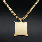 Lange ketting met amulet hanger Ayatul Kursi Arabisch islamitisch moslim
