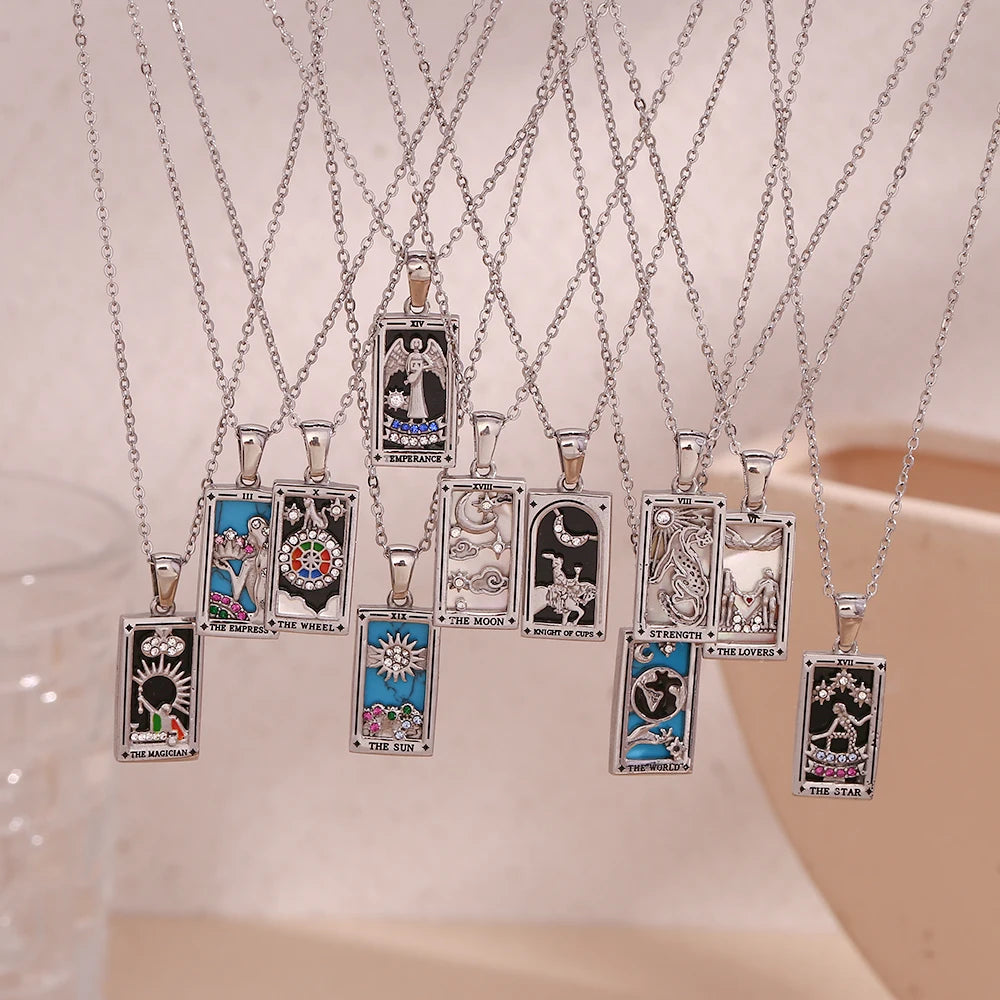 Ketting met Tarot Hanger 
