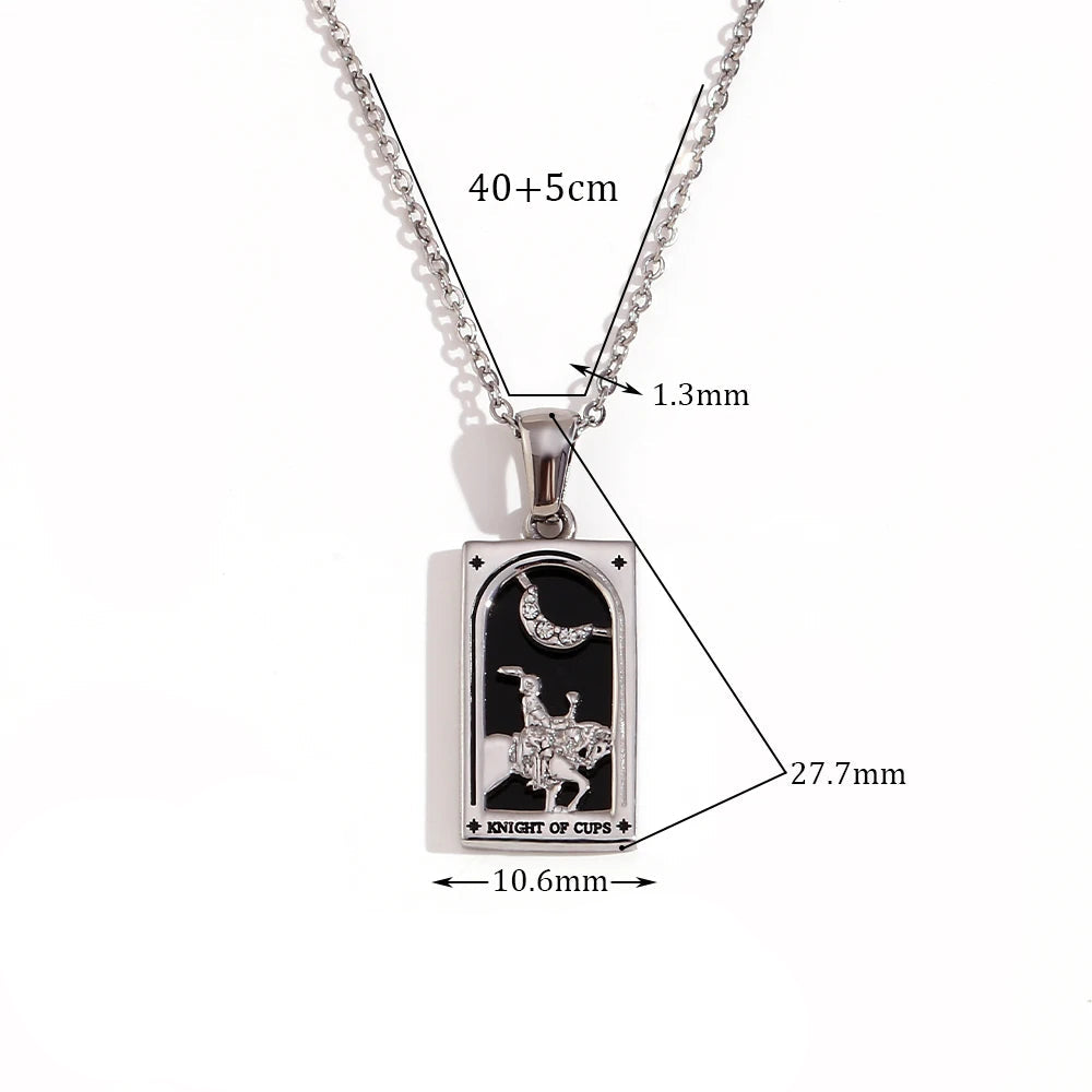 Ketting met Tarot Hanger 