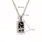 Ketting met Tarot Hanger 