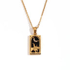 Ketting met Tarot Hanger 