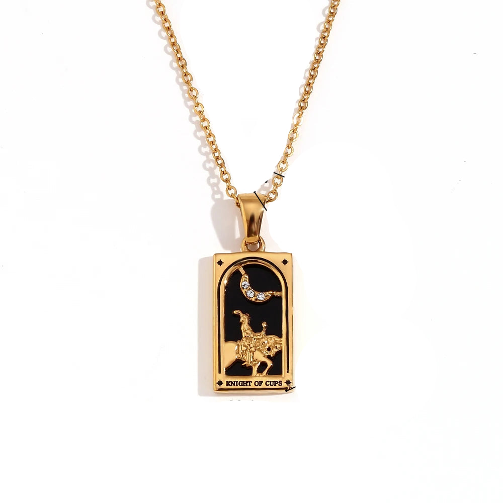 Ketting met Tarot Hanger 